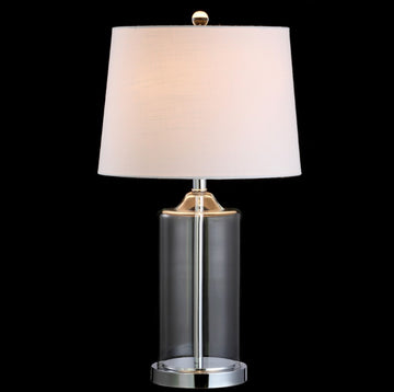 Walsh 25" Glass LED Table Lamp - JONATHAN Y